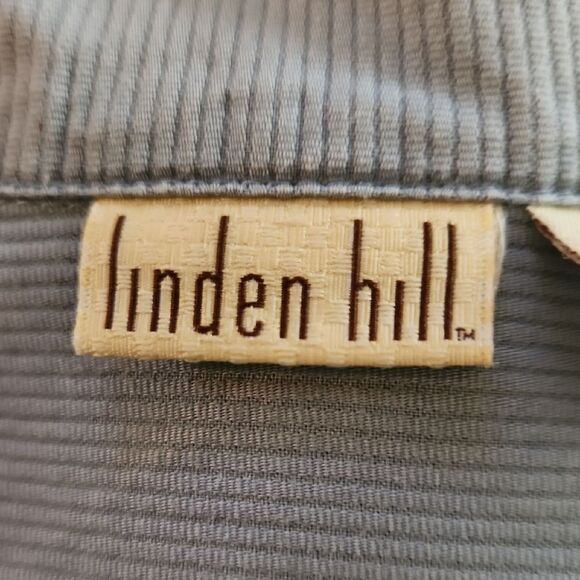 Women's XL Light Blue Jacket by Linden Hill - Picture 5 of 7